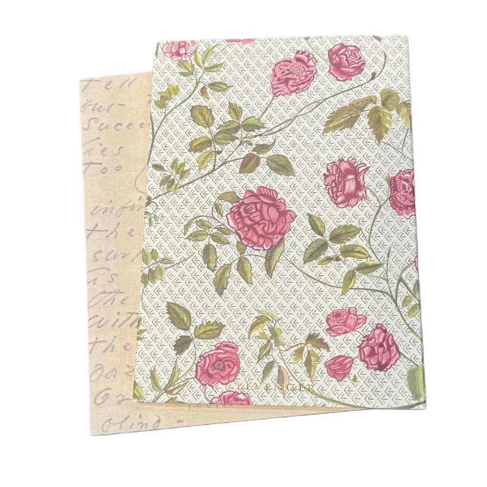 Two New Notebooks Floral Journal